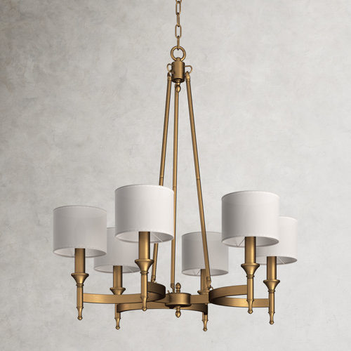 Birch Lane™ Allston 6 Light Dimmable Classic / Traditional Chandelier & Reviews Wayfair